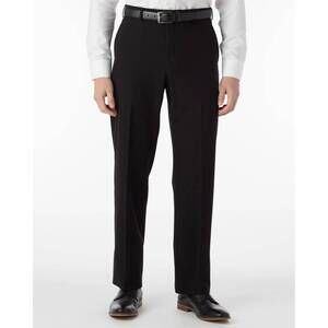 NEW BALLIN comfort-eze commuter bi-stretch gabardine trouser in black